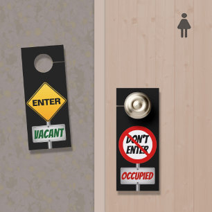 Bezet (niet invoeren) / vacant (invoeren)
