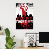 Bezet samen poster (Thuiskantoor)