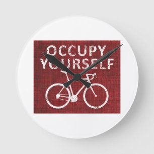 Bezet uzelf ronde klok