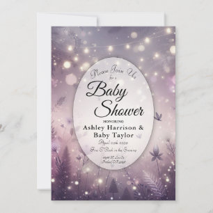 Bezienswaardigheden in Bloom Baby shower Kaart
