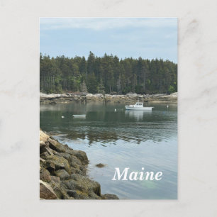 Bezienswaardigheden in Maine Feestdagenkaart