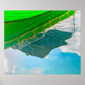 Bezienswaardigheden van een Maltese boot in Sliema Poster (Voorkant)