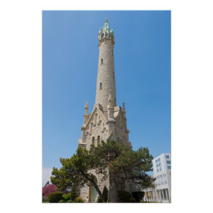 Bezienswaardigheden Watertoren in Milwaukee Perfect Poster