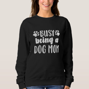 Bezig als een hond mama trui
