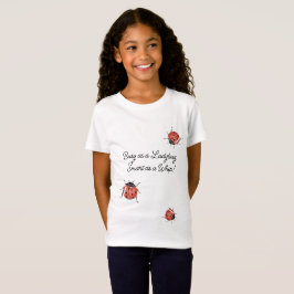 Bezig als lieveheersbeestje t-shirt