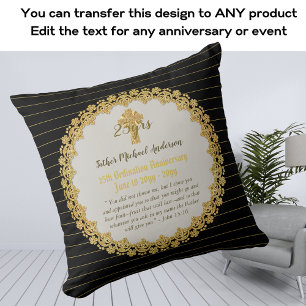 Bezig met bestellen van Jubileum Pillow - ELKE CLE Kussen