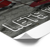 Bezig met Garage Pinup Poster (Hoek)