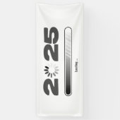 Bezig met laden 2025 spandoek (Verticaal)