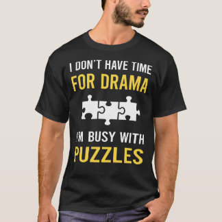 Bezig met puzzels t-shirt