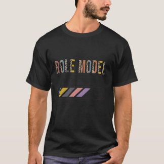 Bezig met rolmodel Een ogenblik geduld voor toekom T-shirt