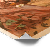 Bezig met zoeken naar problemen - Beach Scene Thea Poster (Hoek)