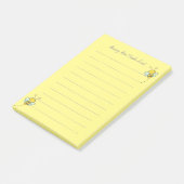 Bezige bijen "om te doen"-pad post-it® notes (Schuin)