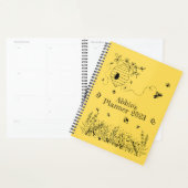 Bezige bijen Zachte Hoesje Planner (Display)