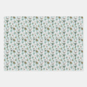 Bezige bunkerbijen - Gift Wrap Inpakpapier Vel (Voorkant 2)