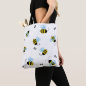 Bezige buzzing Bumble bijen Draagtas (Dichtbij)