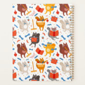 Bezige kattenplanner planner (Achterkant)