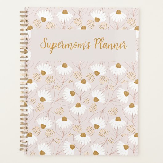 Bezige Mom's Weekly Planner Doordacht Cadeau voor (Voorkant)