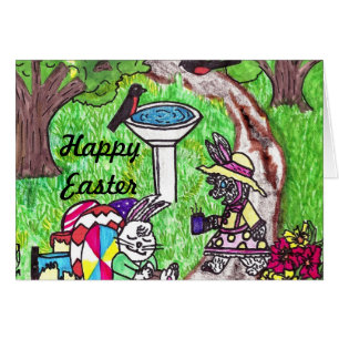 BEZIGE MR. COTTONTAIL PASEN kaart