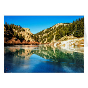 Bezinning in Eelfmile Canyon