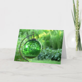 bezinningen in een tuin kaart