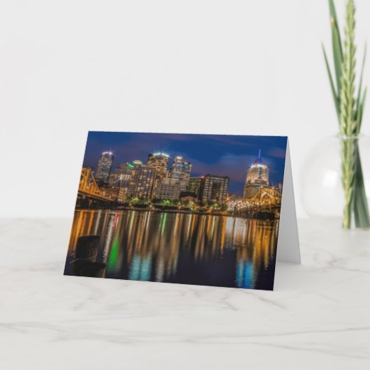 Bezinningen van Pittsburgh Kaart (Voorkant)