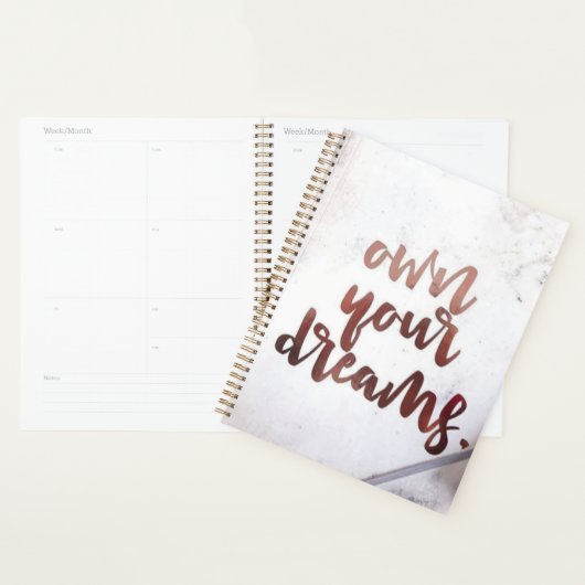 Bezit je droomplanner planner (Display)