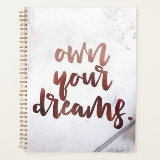 Bezit je droomplanner planner (Voorkant)