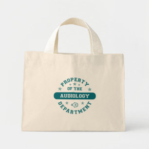 Bezit van de afdeling Audiologie Mini Tote Bag