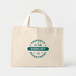 Bezit van de afdeling Audiologie Mini Tote Bag