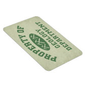 Bezit van de afdeling Geologie Magneet (Rechterzijde)