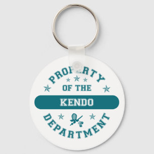 Bezit van de afdeling Kendo Sleutelhanger