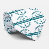 Bezit van de afdeling Microbiologie Stropdas (Opgerold)