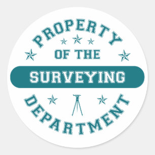 Bezit van de afdeling Onderzoek Ronde Sticker