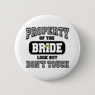 Bezit van de bride ronde button 5,7 cm