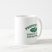 Bezit van de Mok van de afdeling Landbouw (Voorkant rechts)