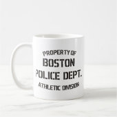 Bezit van de politie van Boston Koffiemok (Links)