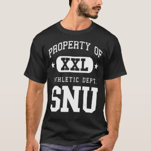 Bezit van de school SNU XXL Athletic School T-shirt