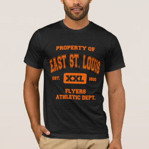Bezit van East St. Louis Athletic Dept. T-shirt