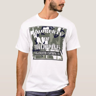 bezit van filippijnen (aangepast) t-shirt