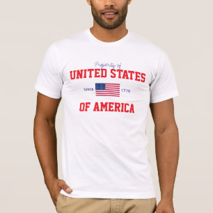 Bezit van het Amerikaanse Shirt