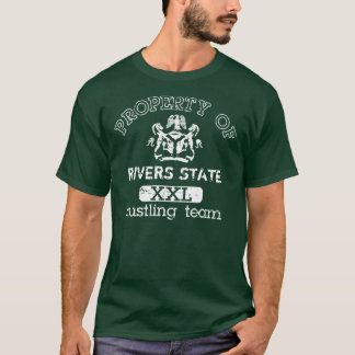 Bezit van het overheidsteam van de rivieren Hustli T-shirt