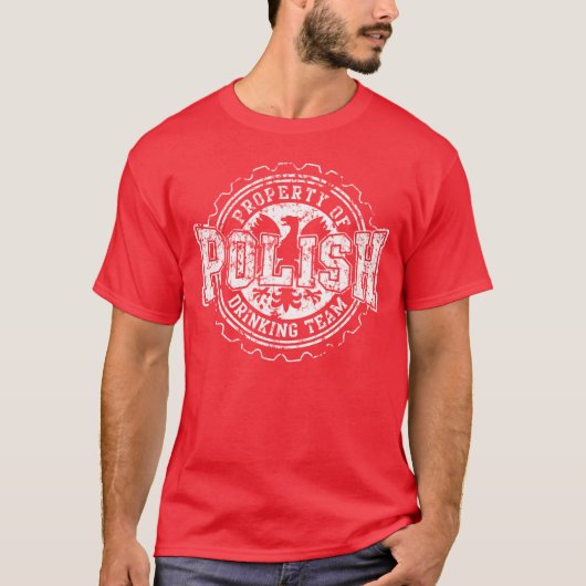 Bezit van het Poolse Drink team T-shirt (Voorkant)