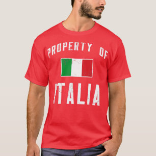 Bezit van Italiaans Italiaans Italië T-shirt