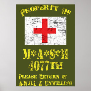 Bezit van Mash 4077th Poster