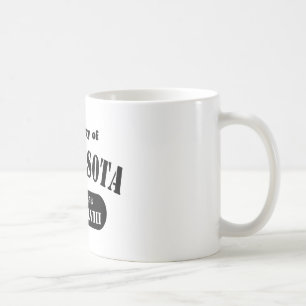 Bezit van Minnesota - zwarte tekst Koffiemok