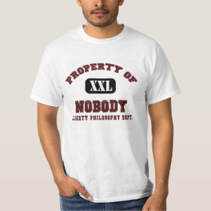 Bezit van niemand-T-shirt T-shirt