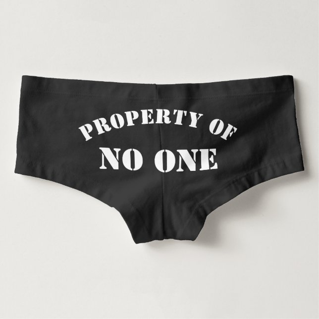 Bezit van No One Boyshorts Onderkleding Slip (Achterkant)