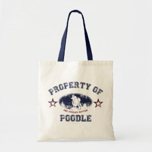 Bezit van Poedel Tote Bag