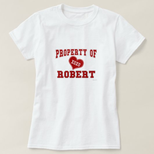 Bezit van Robert T-shirt (Design voorkant)
