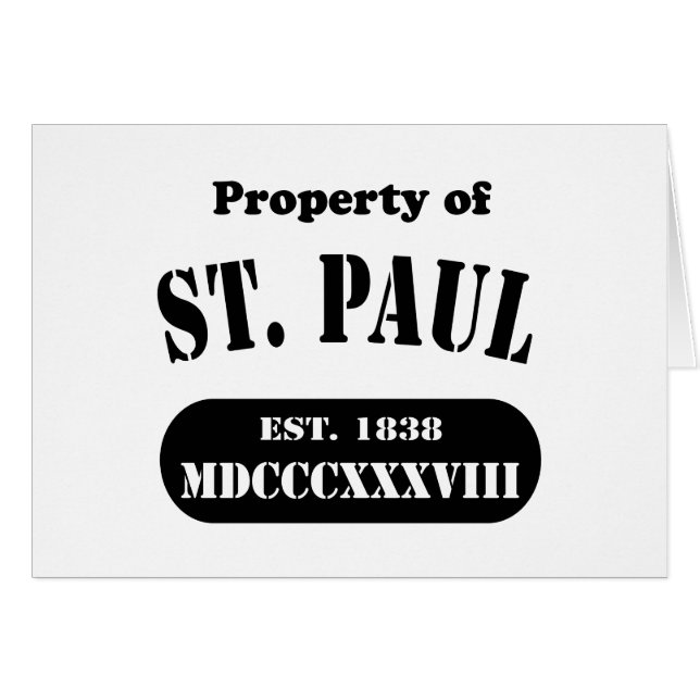 Bezit van St. Paul (Voorkant Horizontaal)